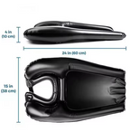 Inflatable Wash Assistance Elderly Pregnancy Children Mess Free Hair Wash Basin Helper Shampooing Sink Attachment Cleanser