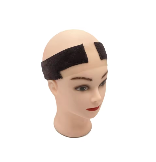 Lace Wig Grip Glueless Non Slip Soft Adjustable Velvet Headband Scarf Wig Accessories