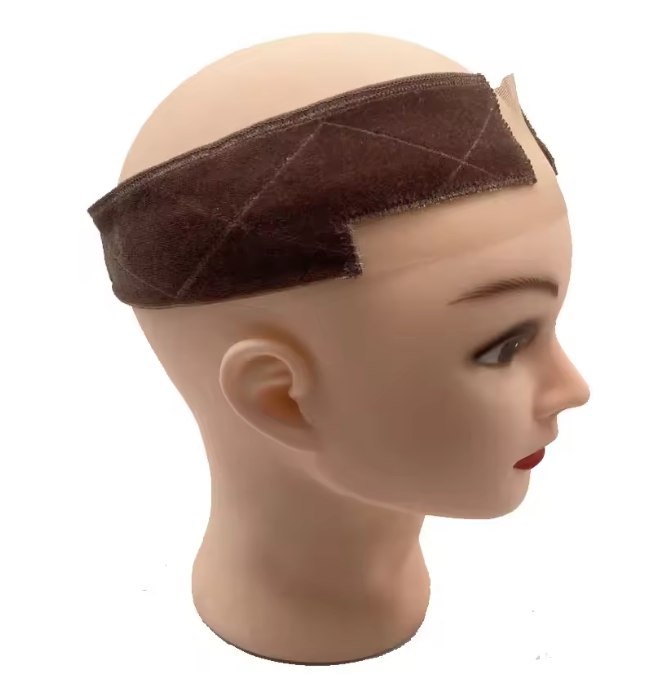 Lace Wig Grip Glueless Non Slip Soft Adjustable Velvet Headband Scarf Wig Accessories