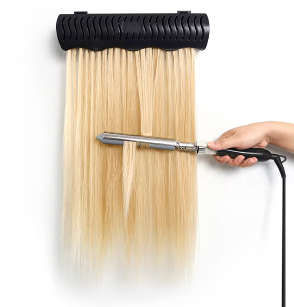 Hair Extension Holder Bundles Tape Ins Washing Coloring Styling Weave Holder Rack Hanger Tool