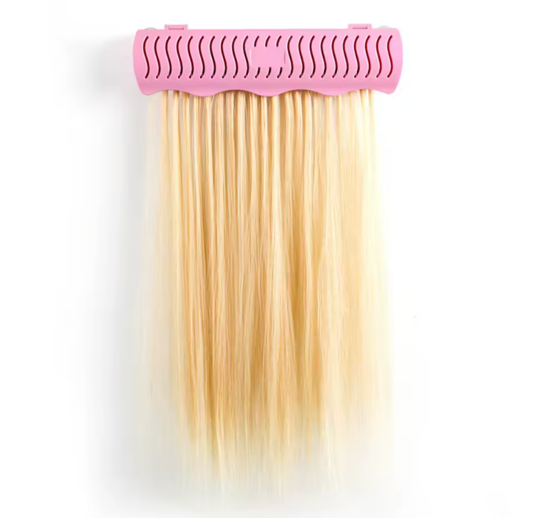 Hair Extension Holder Bundles Tape Ins Washing Coloring Styling Weave Holder Rack Hanger Tool