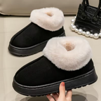 Low Top Fur Winter Fall Boots Fluffy Plush Antislip Fashion Slipper Warm Comfortable House Indoor Outdoor Insulated Thick Trending Ankle Boots