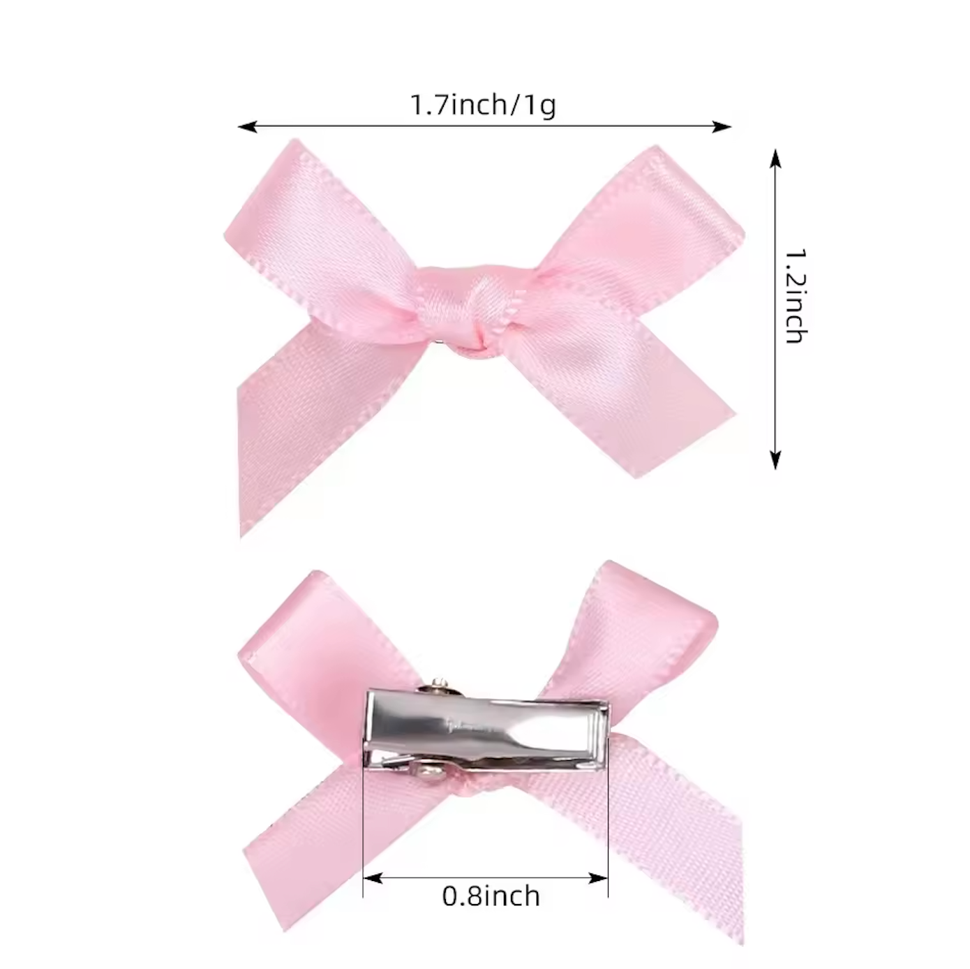 Mini Hair Bows Curly Little Girl Clip Bow Tie Barrette Hairpin Y2K 5-24 Pcs Headwear Accessories