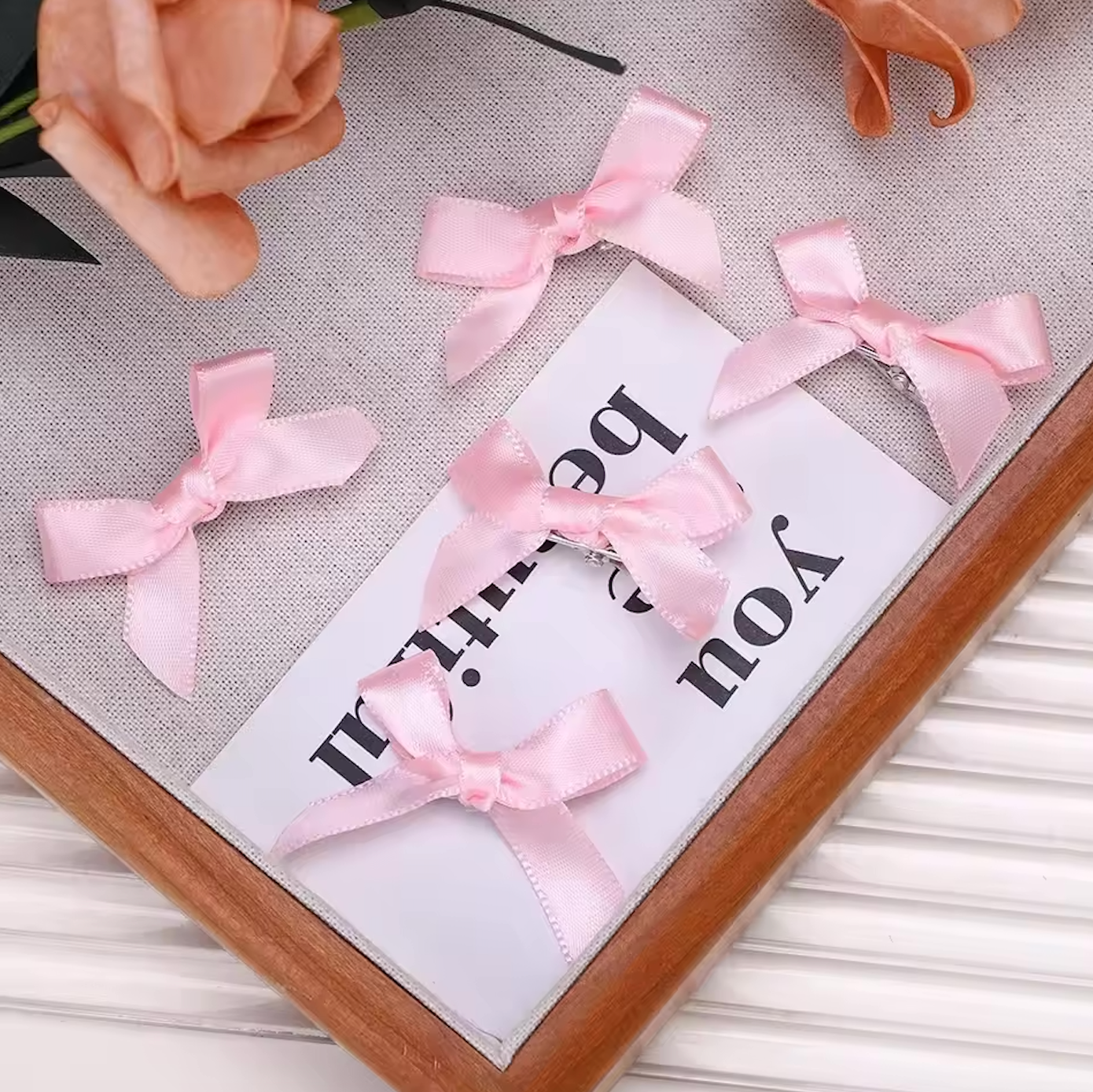 Mini Hair Bows Curly Little Girl Clip Bow Tie Barrette Hairpin Y2K 5-24 Pcs Headwear Accessories