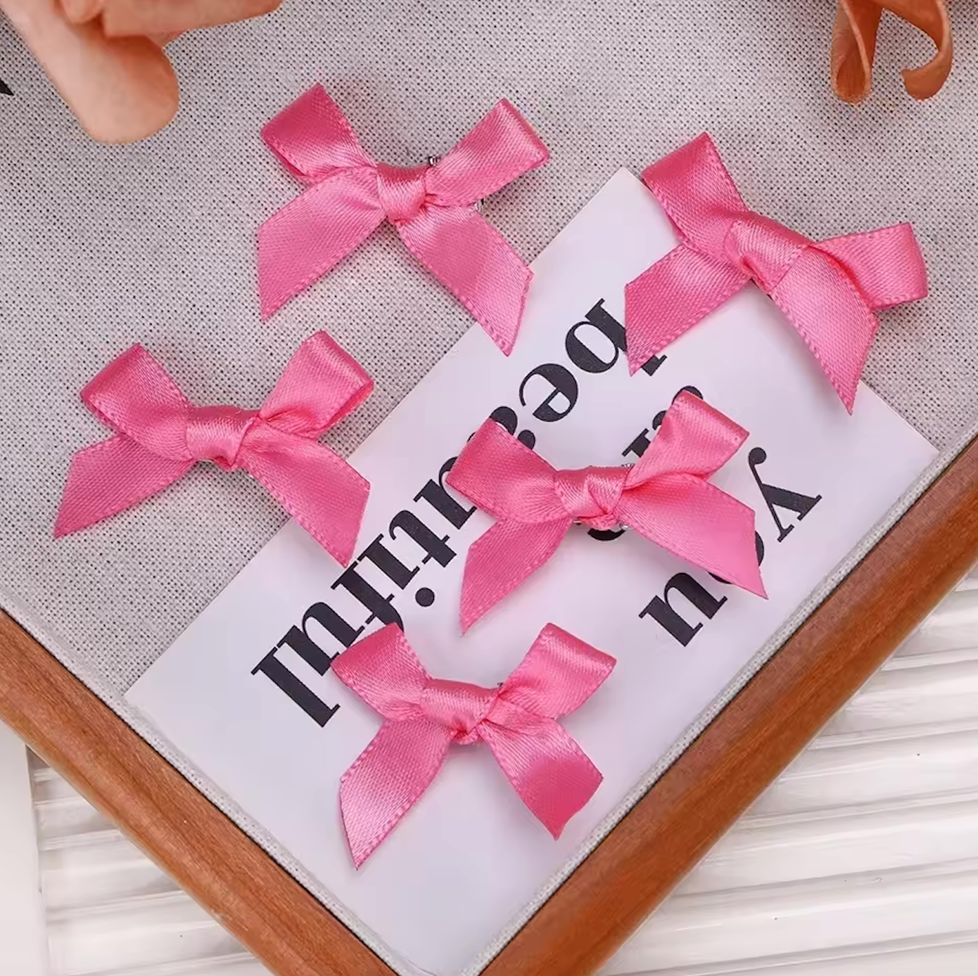 Mini Hair Bows Curly Little Girl Clip Bow Tie Barrette Hairpin Y2K 5-24 Pcs Headwear Accessories