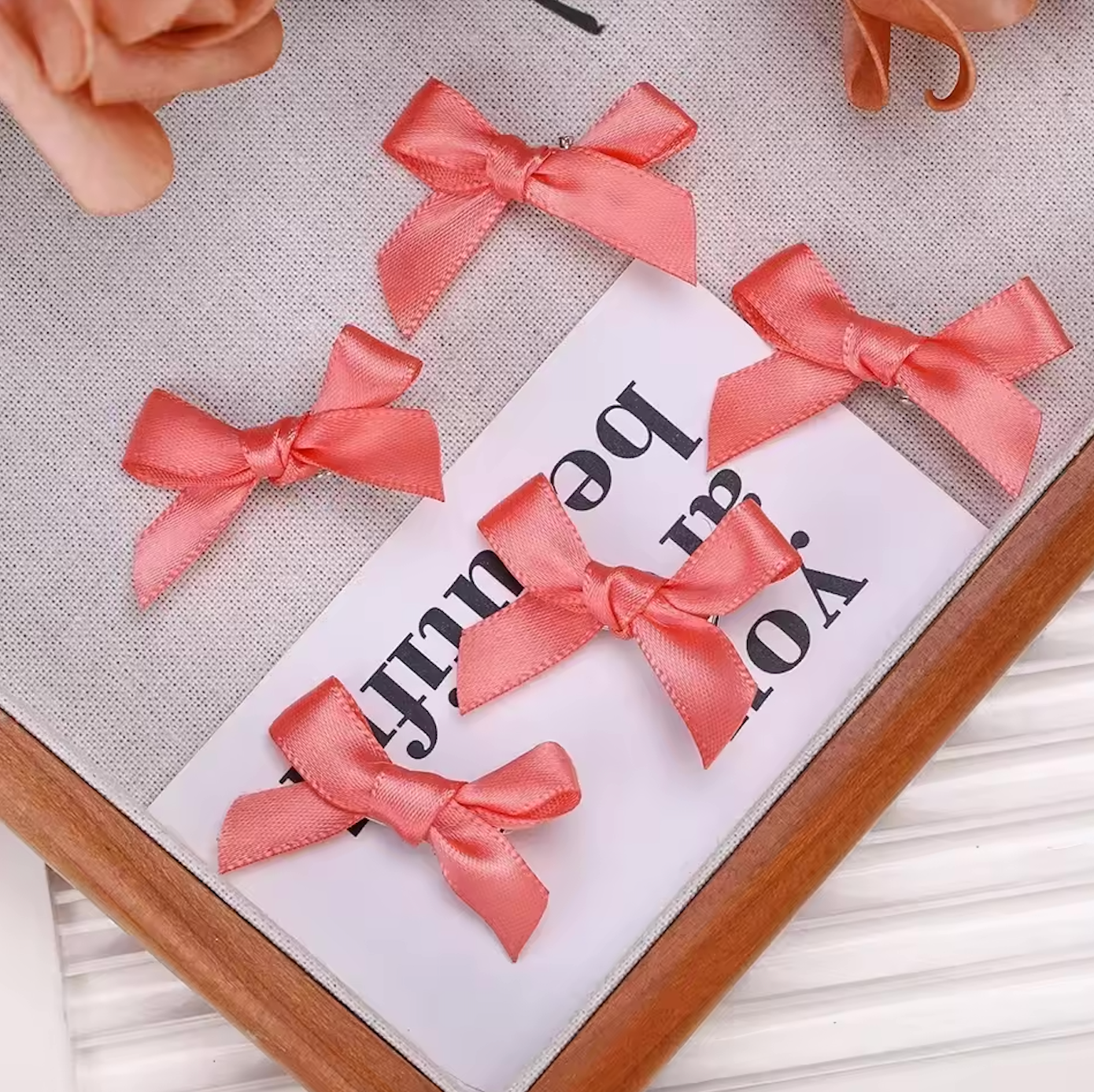 Mini Hair Bows Curly Little Girl Clip Bow Tie Barrette Hairpin Y2K 5-24 Pcs Headwear Accessories