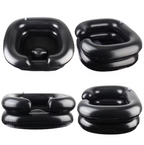 Inflatable Hair Wash Basin Dread Lock Detox Portable Shampoo At Home Bedridden Sink Bowl Elderly Pregnancy Disabled Injured Cleansing Assistance