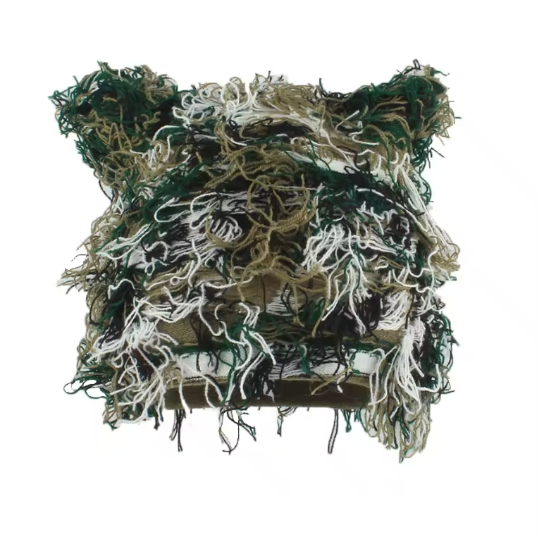 Trending Distressed Beanie Hat Winter Fall Fashion Y2K Skullie Street Wear Punk Rock Cat Ear Cap