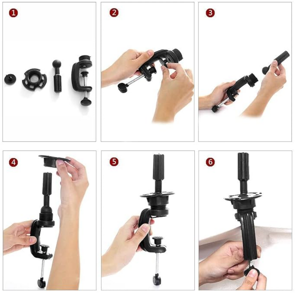 Afro Natural Hair Mannequin Styling Practice Bradding Hair Kit