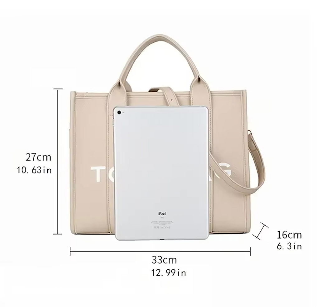 Trending Leather Tote Bag Handbag Medium Crossbody Shoulder Satchel Top Handel Womans Fashion Bag Purse