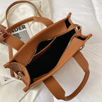 The Trending Tote Bag Colorful Cross Body Shoulder Womans Handbag Leather Fashion Purse