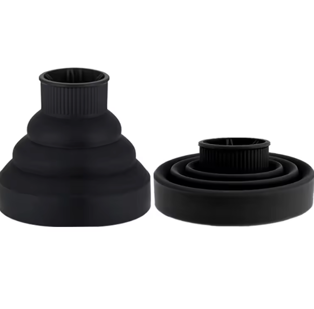 Natural Hair Detachable Curl Diffuser Blow Dryer Attachment Silicone Portable Hair Crying Defining Cover Styling Accessory Tool