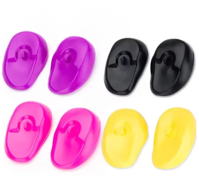 Ear Protection Hot Iron Hair Straightener Ear Covers Heatless Hair Dye Salon Ear Cover Accessory Tool