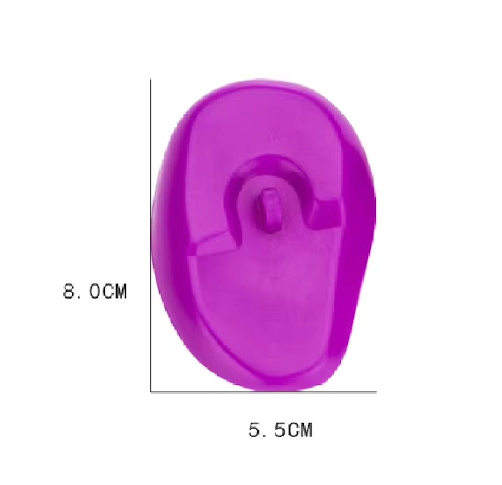 Ear Protection Hot Iron Hair Straightener Ear Covers Heatless Hair Dye Salon Ear Cover Accessory Tool
