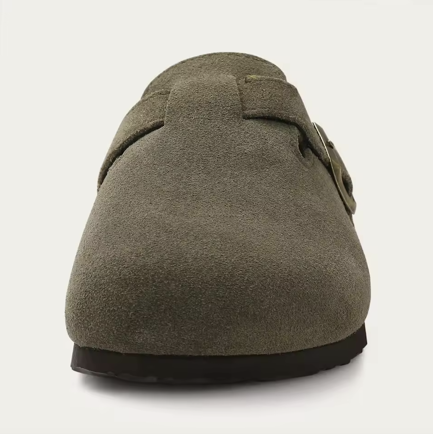 Suede Leather Clog Womens Mens Nonslip Outdoor Indoor Slides Slipper Shoes Arch Support Padded Winter Shoes