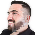 Mens Beard Trimming Assistance Guard Razor Shaping Styling Hair Comb