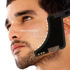 Mens Beard Trimming Assistance Guard Razor Shaping Styling Hair Comb