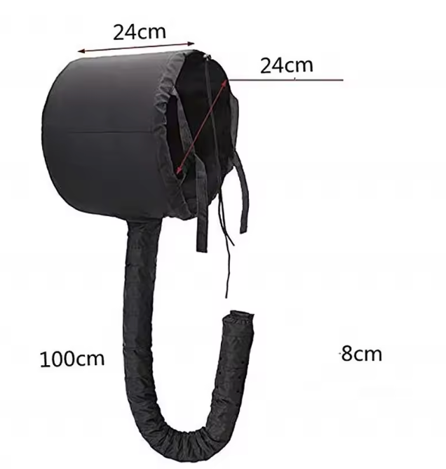 Portable Drying Short Hair Wig Bonnet Quick Effortless Hair Dryer Adjustable Hair Care Oil Diffuser Fast Blow Dryer Cap