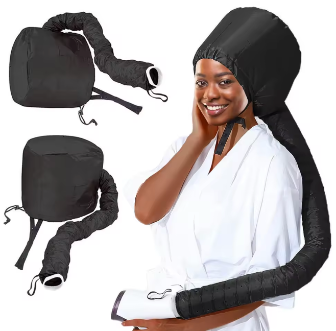 Portable Drying Short Hair Wig Bonnet Quick Effortless Hair Dryer Adjustable Hair Care Oil Diffuser Fast Blow Dryer Cap
