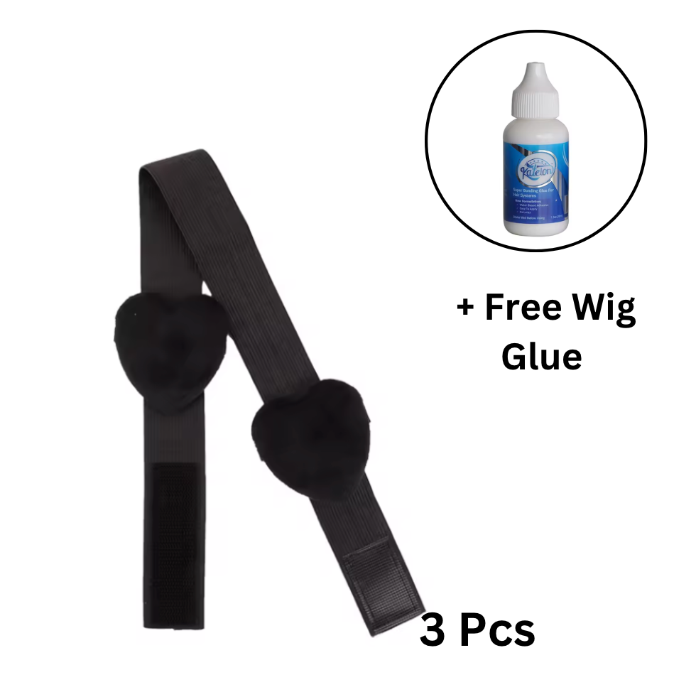 Wig Melt Lace Band Protective Heart Ear Covers Wig Frontal Edges Band