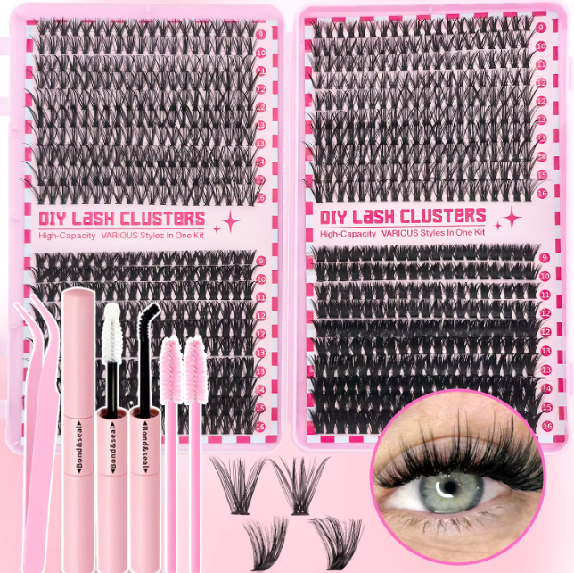 Dept613 Signature Lash Clusters – Reusable Wispy DIY Lash Extension Kit
