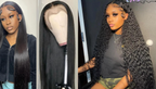 PICK 2 DEAL 26 inch 13x4 Inch Straight/Body Wave/Deep Wave Human Hair Wig🔥