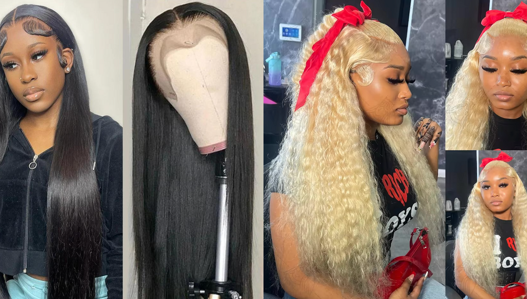 PICK 2 DEAL 26 inch 13x4 Inch Straight/Body Wave/Deep Wave Human Hair Wig🔥
