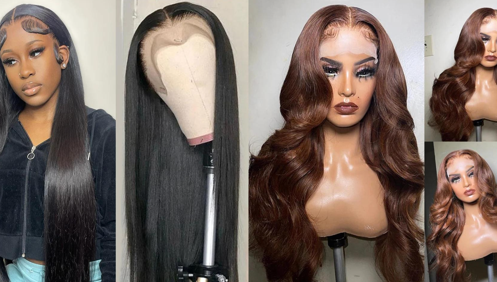 PICK 2 DEAL 26 inch 13x4 Inch Straight/Body Wave/Deep Wave Human Hair Wig🔥