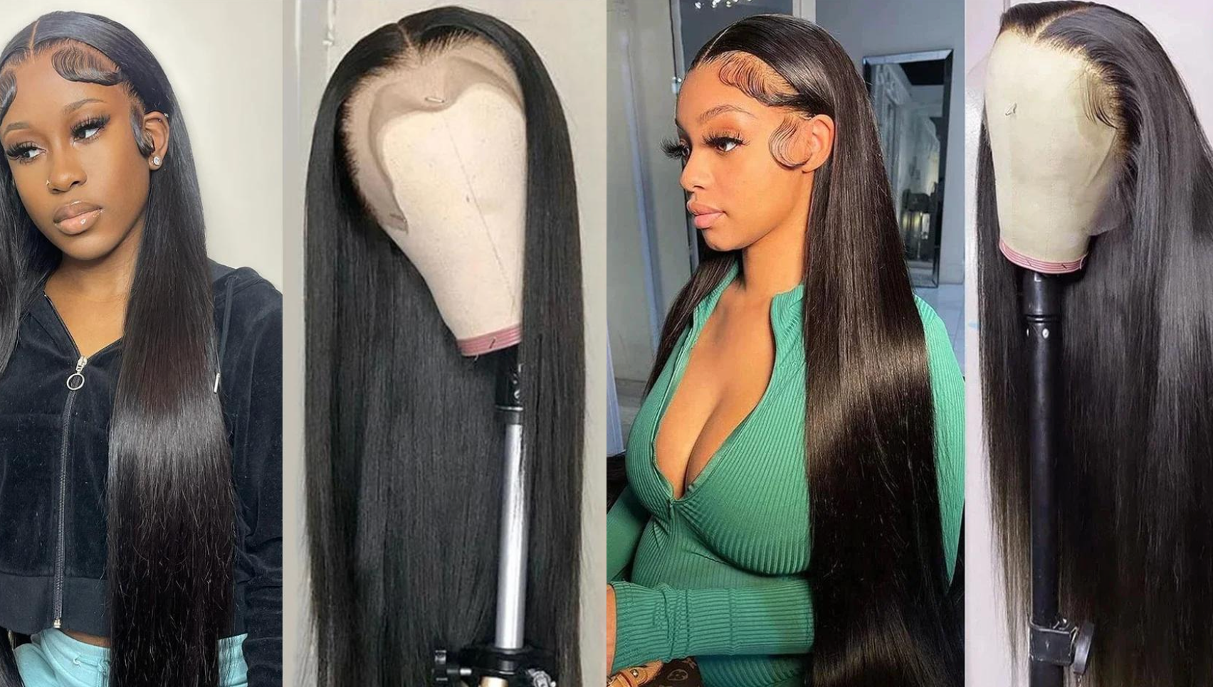 PICK 2 DEAL 26 inch 13x4 Inch Straight/Body Wave/Deep Wave Human Hair Wig🔥