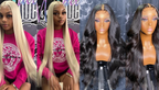 PICK 2 DEAL 26 inch 13x4 Inch Straight/Body Wave/Deep Wave Human Hair Wig🔥