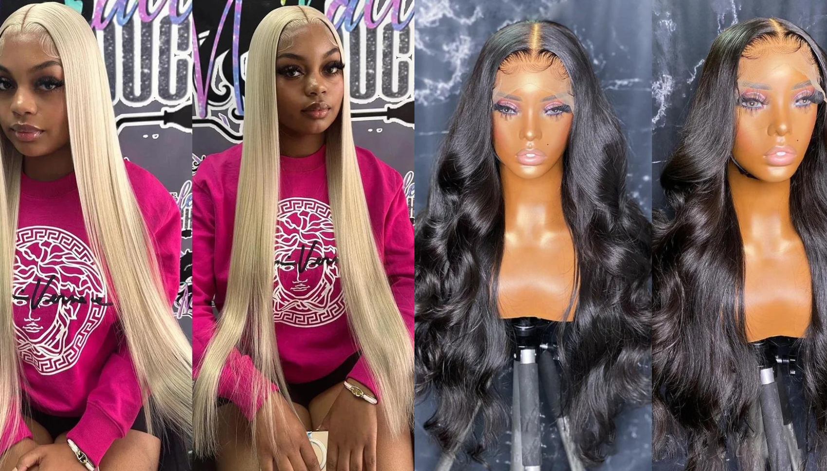 PICK 2 DEAL 26 inch 13x4 Inch Straight/Body Wave/Deep Wave Human Hair Wig🔥