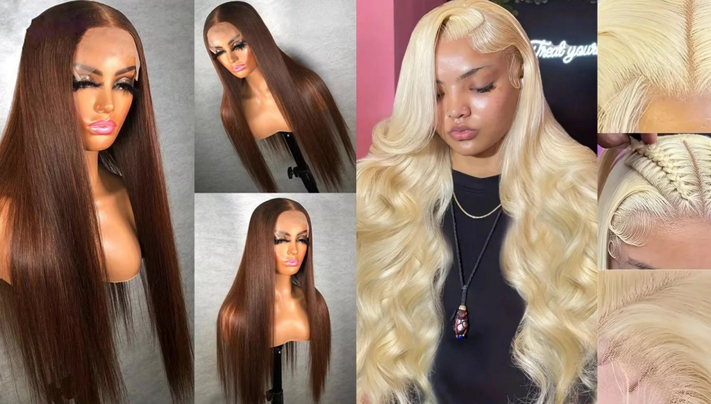 PICK 2 DEAL 26 inch 13x4 Inch Straight/Body Wave/Deep Wave Human Hair Wig🔥