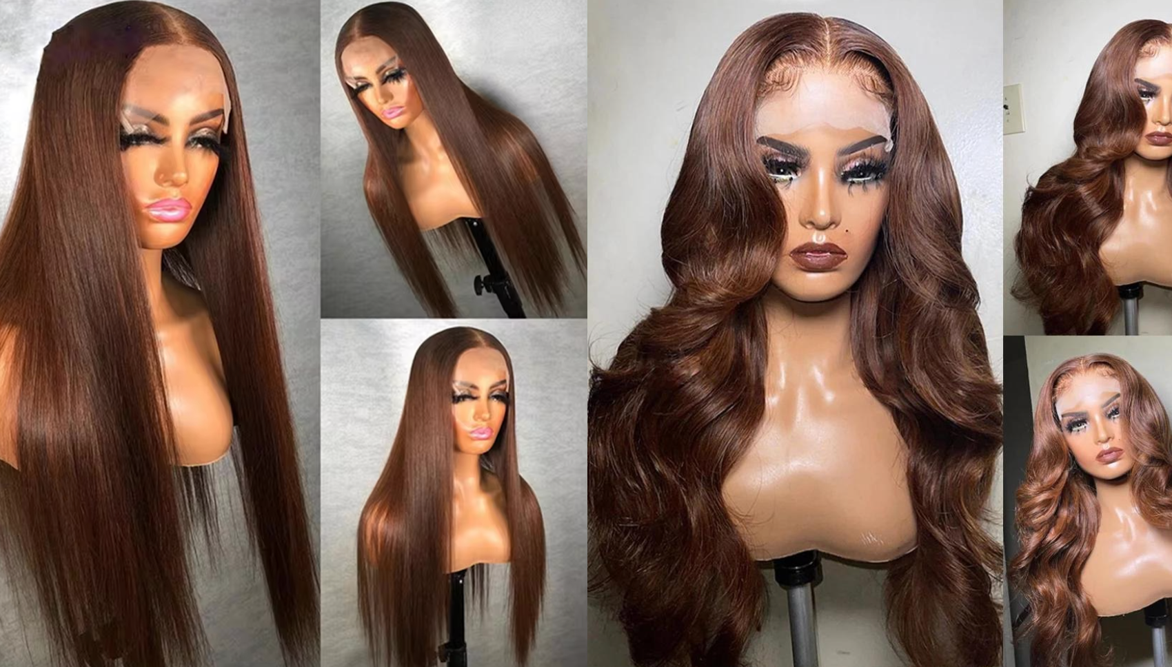 PICK 2 DEAL 26 inch 13x4 Inch Straight/Body Wave/Deep Wave Human Hair Wig🔥