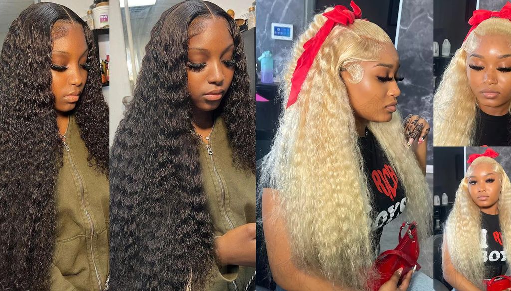 PICK 2 DEAL 26 inch 13x4 Inch Straight/Body Wave/Deep Wave Human Hair Wig🔥
