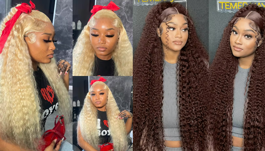 PICK 2 DEAL 26 inch 13x4 Inch Straight/Body Wave/Deep Wave Human Hair Wig🔥