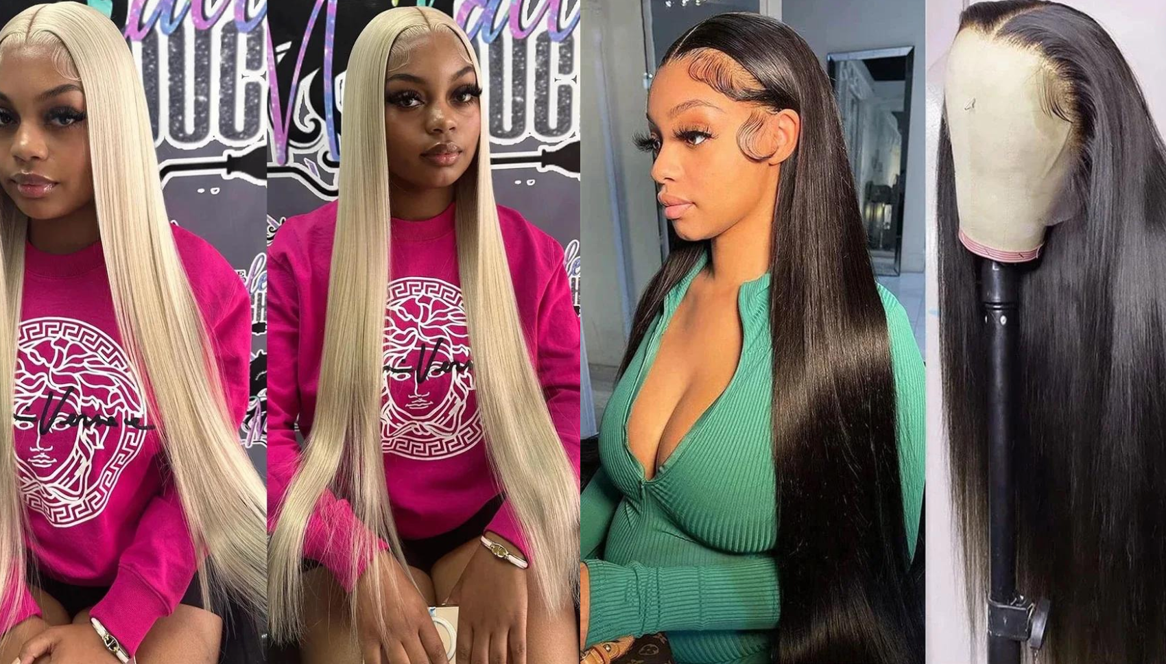 PICK 2 DEAL 26 inch 13x4 Inch Straight/Body Wave/Deep Wave Human Hair Wig🔥