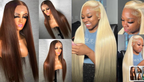PICK 2 DEAL 26 inch 13x4 Inch Straight/Body Wave/Deep Wave Human Hair Wig🔥