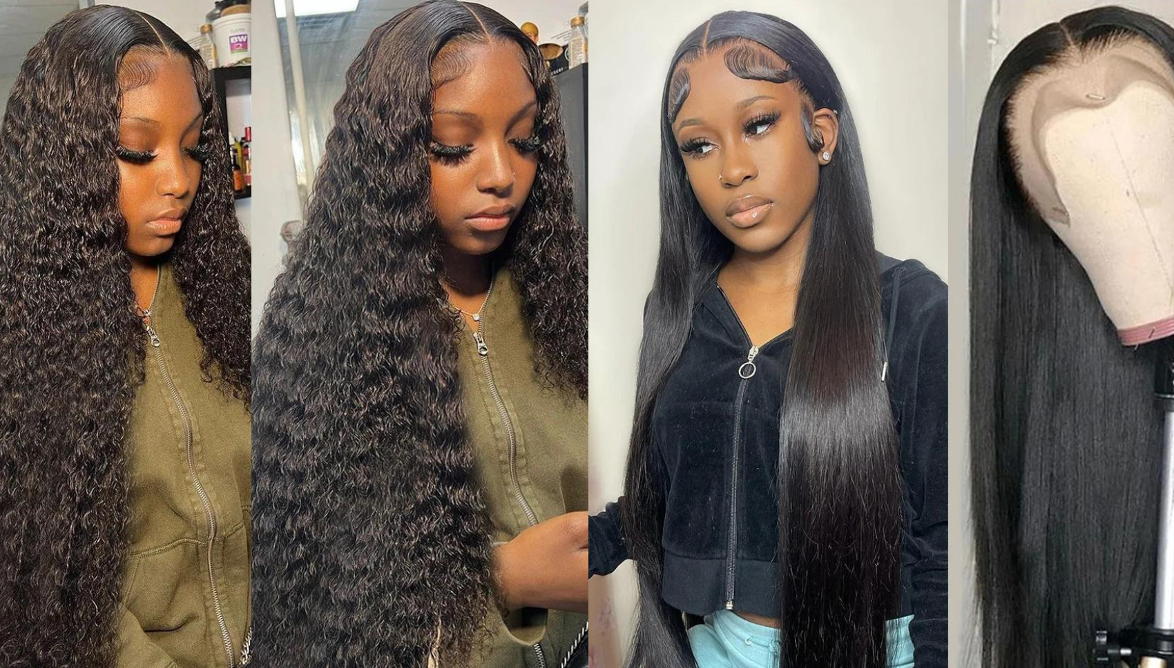 PICK 2 DEAL 26 inch 13x4 Inch Straight/Body Wave/Deep Wave Human Hair Wig🔥