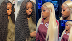 PICK 2 DEAL 26 inch 13x4 Inch Straight/Body Wave/Deep Wave Human Hair Wig🔥