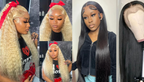 PICK 2 DEAL 26 inch 13x4 Inch Straight/Body Wave/Deep Wave Human Hair Wig🔥