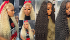 PICK 2 DEAL 26 inch 13x4 Inch Straight/Body Wave/Deep Wave Human Hair Wig🔥