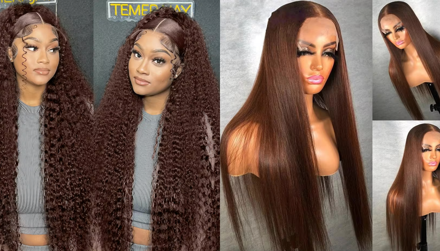 PICK 2 DEAL 26 inch 13x4 Inch Straight/Body Wave/Deep Wave Human Hair Wig🔥
