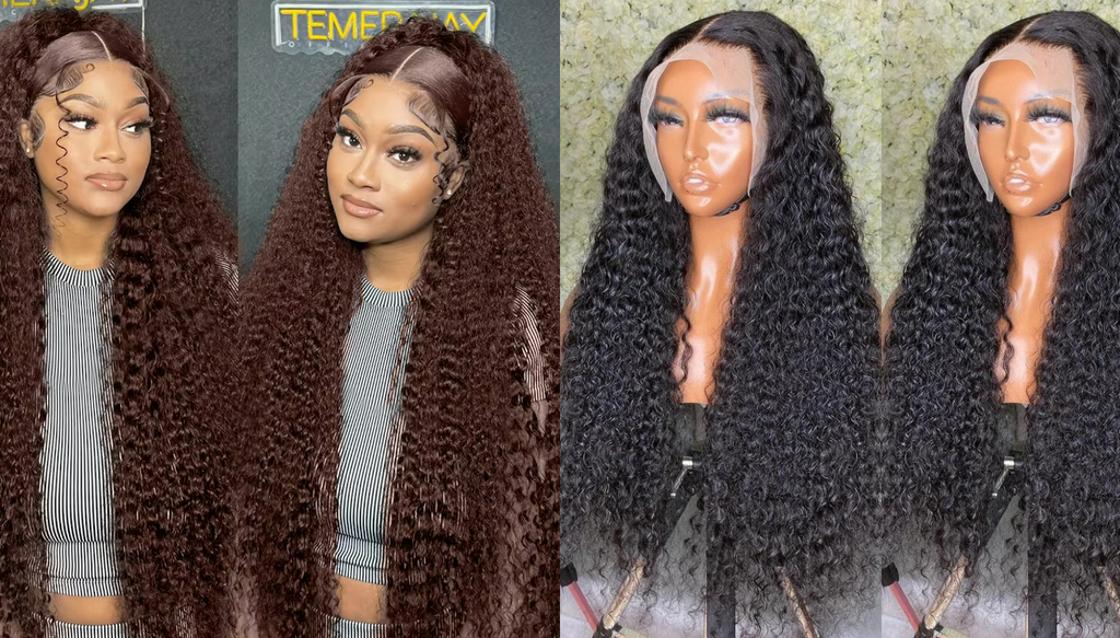 PICK 2 DEAL 26 inch 13x4 Inch Straight/Body Wave/Deep Wave Human Hair Wig🔥