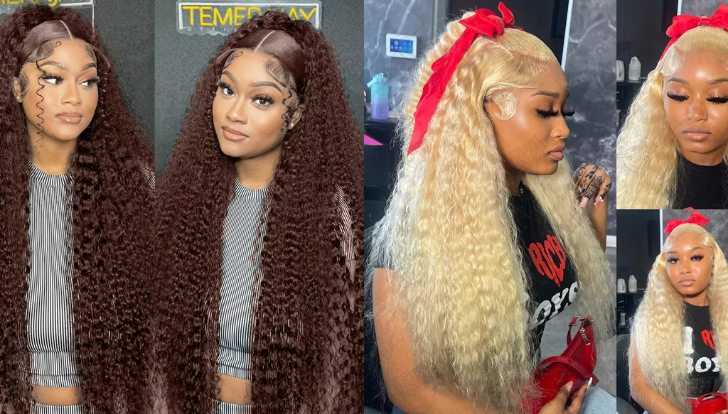 PICK 2 DEAL 26 inch 13x4 Inch Straight/Body Wave/Deep Wave Human Hair Wig🔥