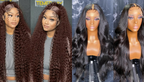 PICK 2 DEAL 26 inch 13x4 Inch Straight/Body Wave/Deep Wave Human Hair Wig🔥