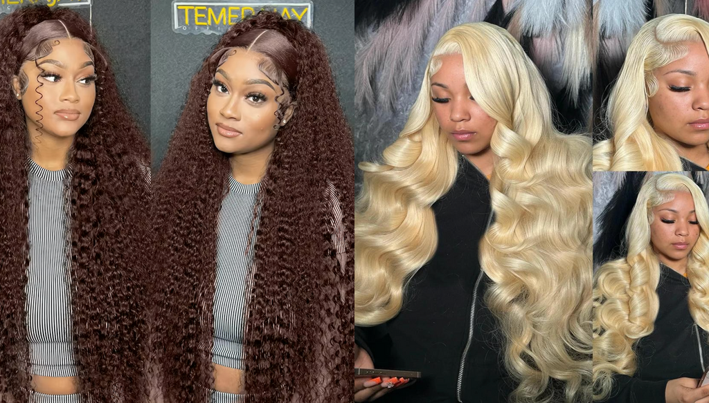PICK 2 DEAL 26 inch 13x4 Inch Straight/Body Wave/Deep Wave Human Hair Wig🔥