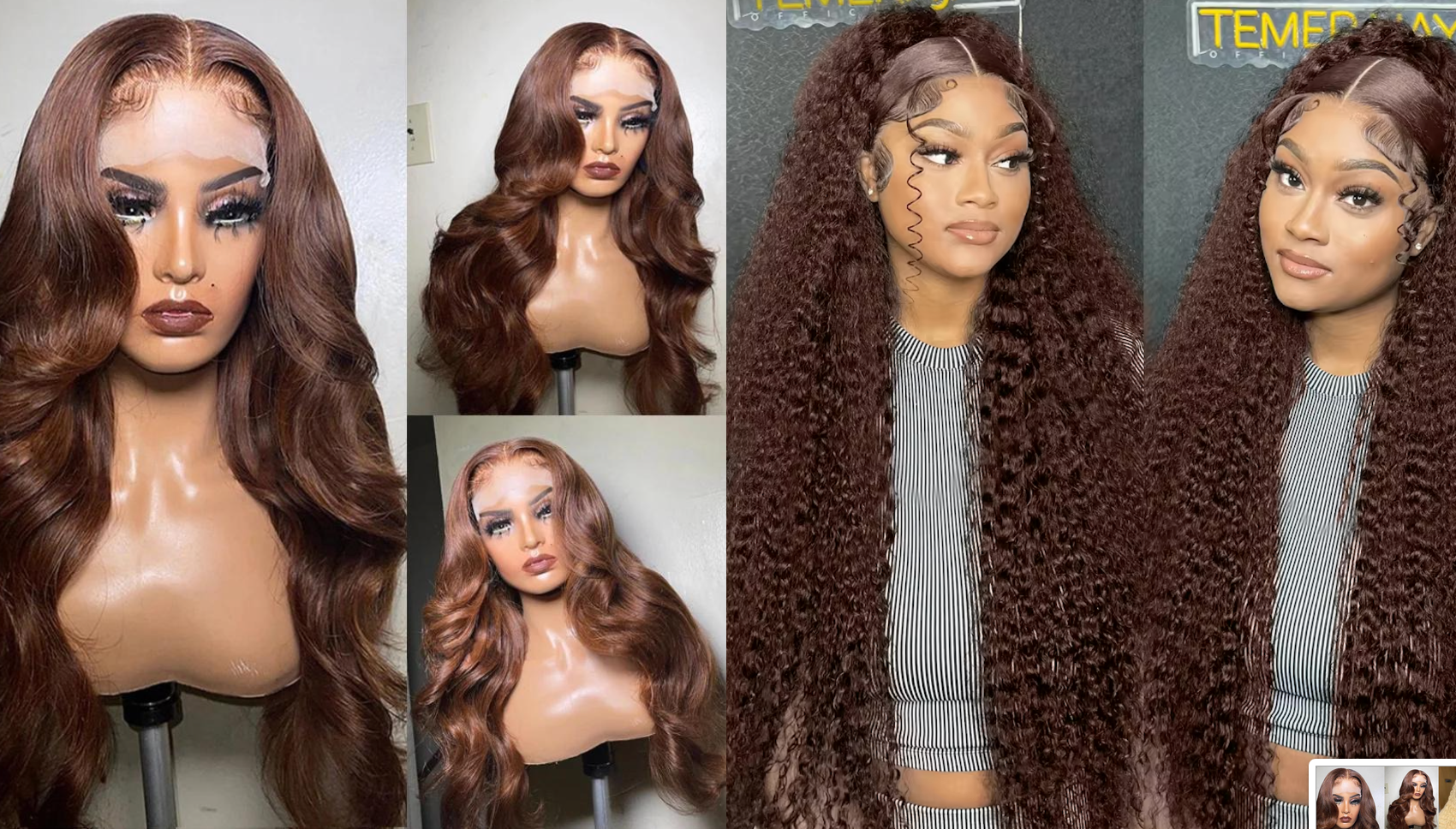 PICK 2 DEAL 26 inch 13x4 Inch Straight/Body Wave/Deep Wave Human Hair Wig🔥