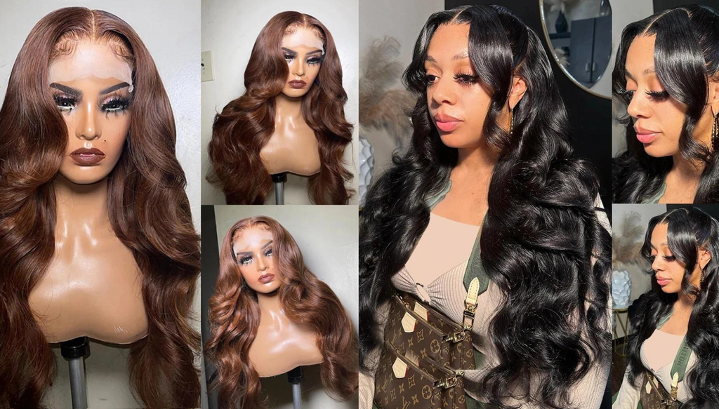 PICK 2 DEAL 26 inch 13x4 Inch Straight/Body Wave/Deep Wave Human Hair Wig🔥
