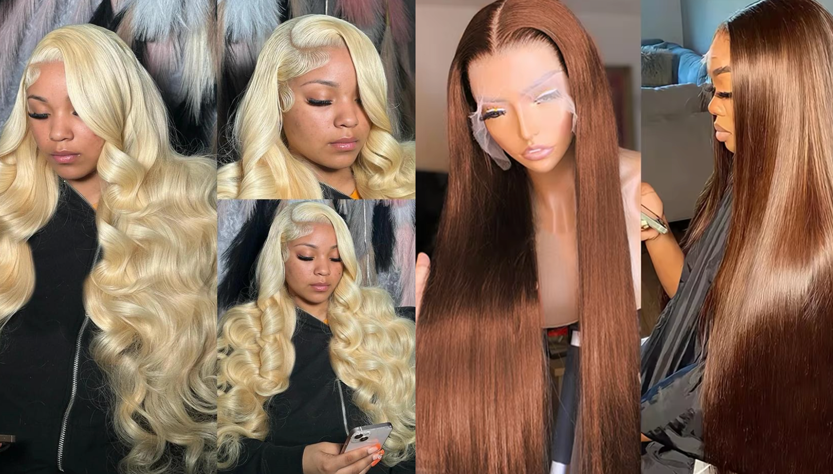 PICK 2 DEAL 26 inch 13x4 Inch Straight/Body Wave/Deep Wave Human Hair Wig🔥