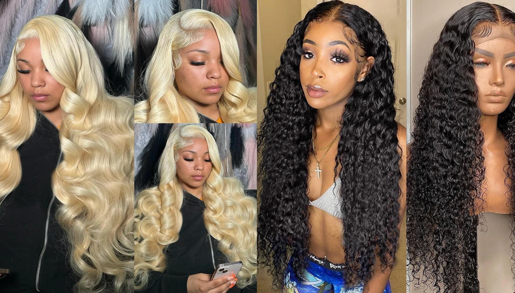 PICK 2 DEAL 26 inch 13x4 Inch Straight/Body Wave/Deep Wave Human Hair Wig🔥